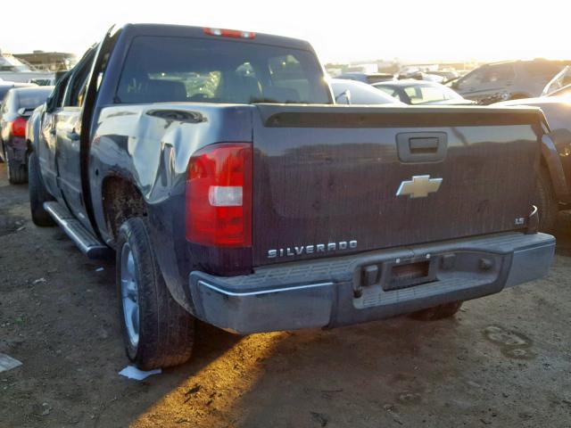 2GCEC13C181102500 - 2008 CHEVROLET SILVERADO BURGUNDY photo 3