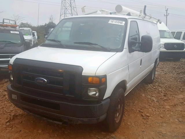 1FTNE2EL8BDA19638 - 2011 FORD ECONOLINE WHITE photo 2