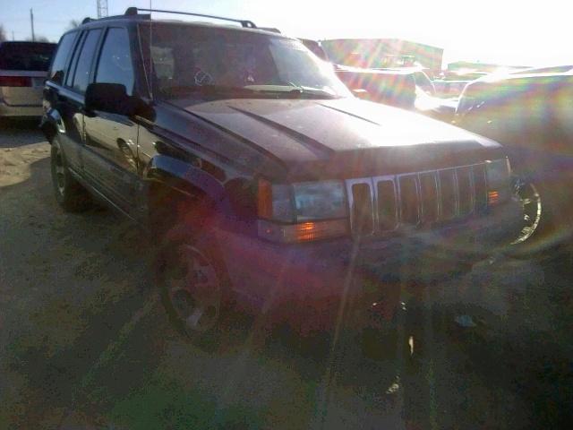 1J4FX58S5TC372696 - 1996 JEEP GRAND CHER BLACK photo 1