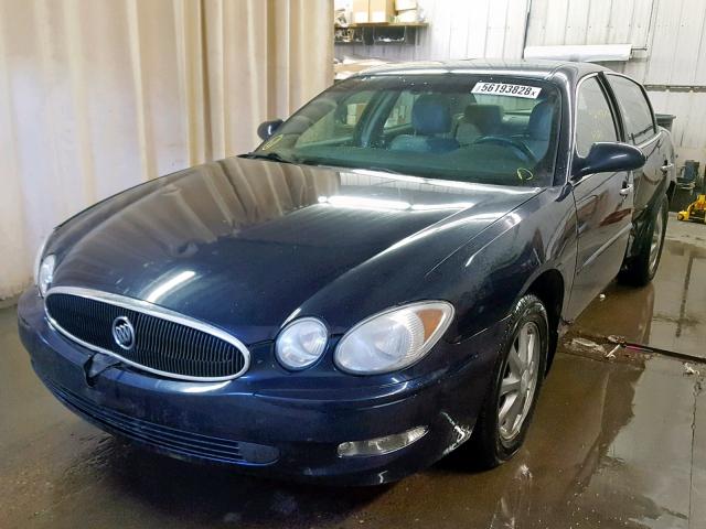 2G4WD552671109837 - 2007 BUICK LACROSSE C BLUE photo 2