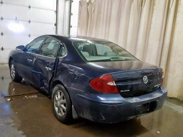 2G4WD552671109837 - 2007 BUICK LACROSSE C BLUE photo 3