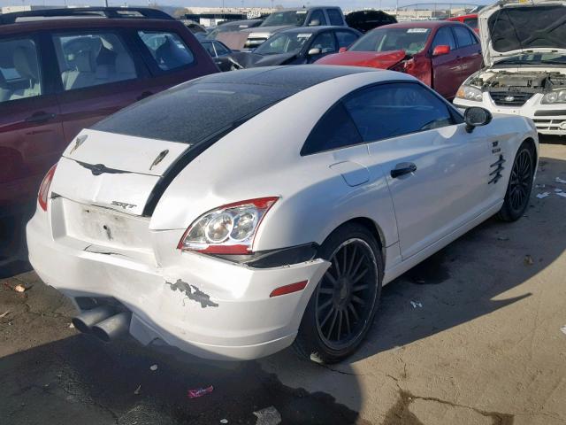 1C3AN79N15X036957 - 2005 CHRYSLER CROSSFIRE WHITE photo 4