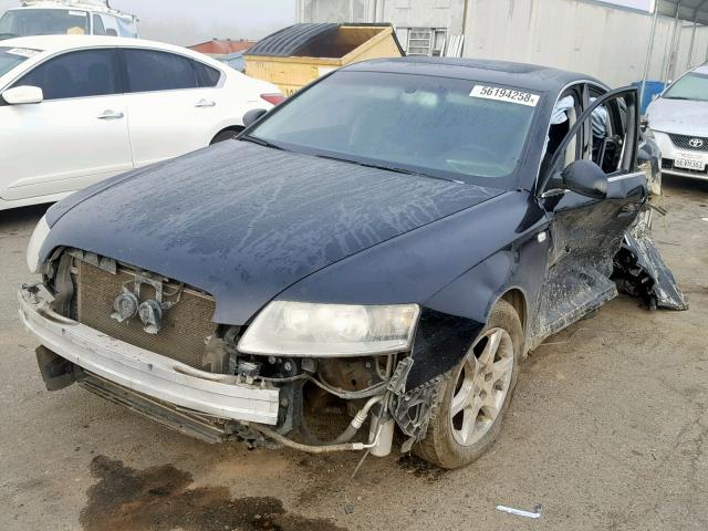 WAUAH74F47N136713 - 2007 AUDI A6 3.2 BLACK photo 2