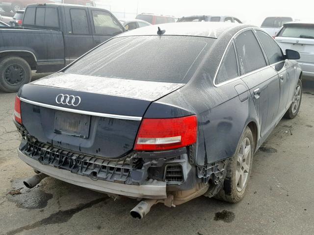 WAUAH74F47N136713 - 2007 AUDI A6 3.2 BLACK photo 4