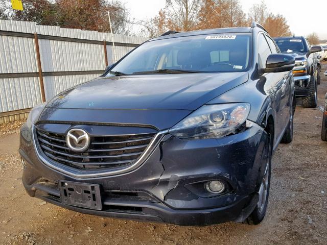 JM3TB3DV1D0408292 - 2013 MAZDA CX-9 GRAND GRAY photo 2