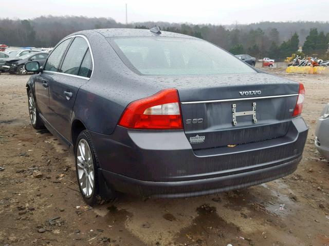 YV1AS982681080994 - 2008 VOLVO S80 3.2 GRAY photo 3