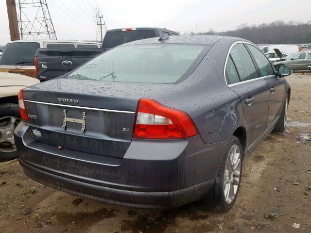 YV1AS982681080994 - 2008 VOLVO S80 3.2 GRAY photo 4