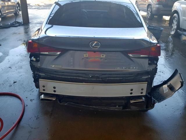 JTHCM1D27H5023470 - 2017 LEXUS IS 300 GRAY photo 9