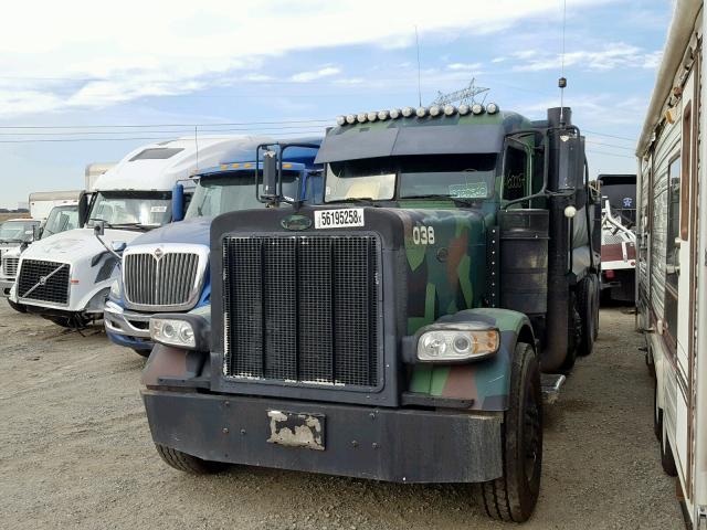 1XP5DB9X25D869977 - 2005 PETERBILT 379 GREEN photo 2