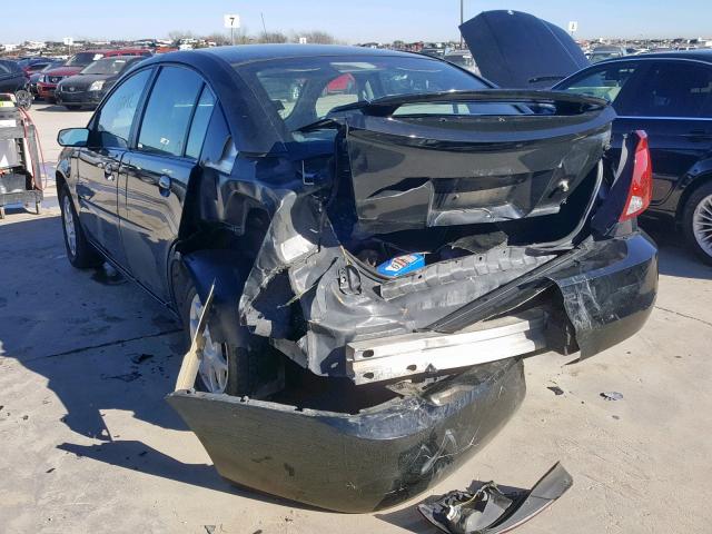 1G8AJ52F14Z186921 - 2004 SATURN ION LEVEL BLACK photo 3