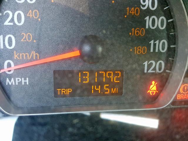 1G8AJ52F14Z186921 - 2004 SATURN ION LEVEL BLACK photo 8