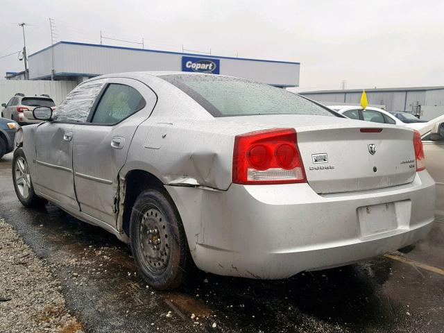 2B3CA3CV0AH242496 - 2010 DODGE CHARGER SX SILVER photo 3