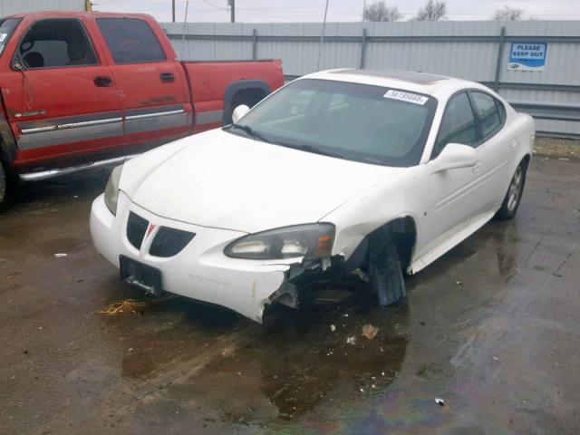 2G2WP552081137151 - 2008 PONTIAC GRAND PRIX WHITE photo 2
