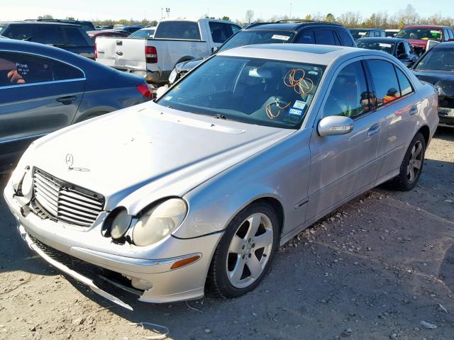 WDBUF65J33A282250 - 2003 MERCEDES-BENZ E 320 SILVER photo 2