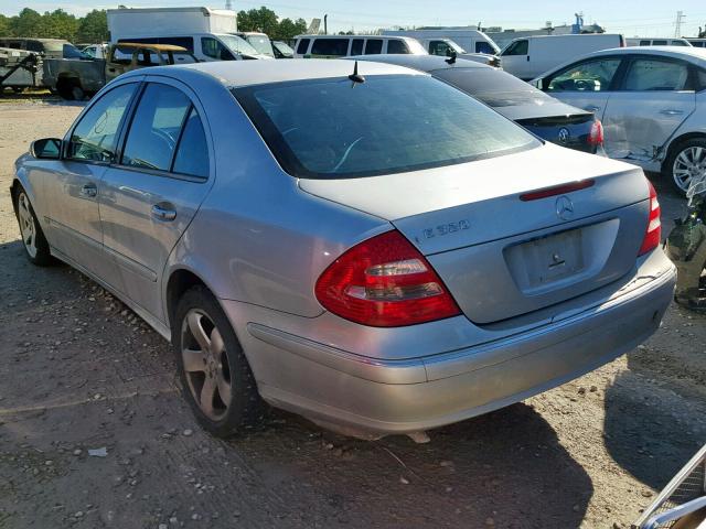 WDBUF65J33A282250 - 2003 MERCEDES-BENZ E 320 SILVER photo 3