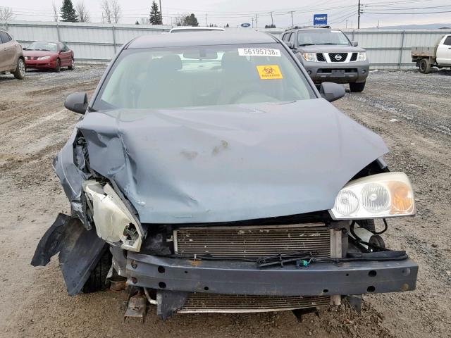 1G1ZS58F47F251109 - 2007 CHEVROLET MALIBU LS 灰色 照片 9