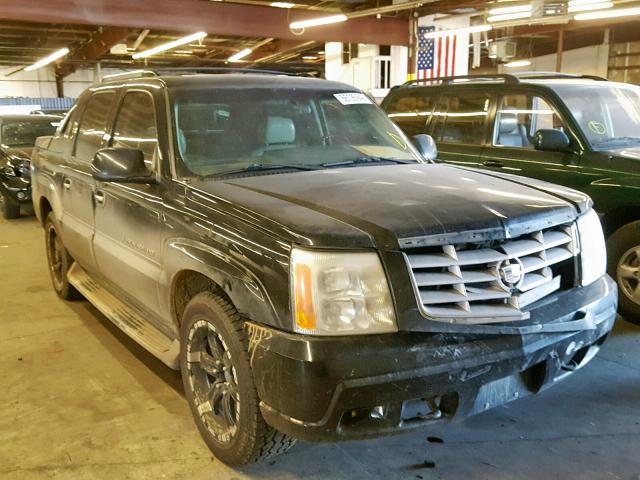 3GYEK63N62G219600 - 2002 CADILLAC ESCALADE E BLACK photo 1