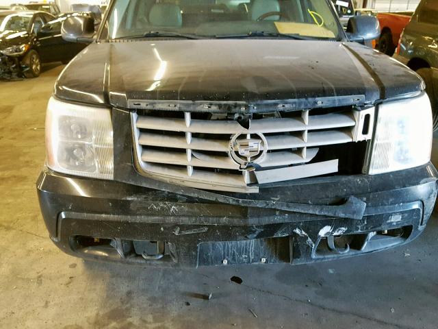 3GYEK63N62G219600 - 2002 CADILLAC ESCALADE E BLACK photo 9