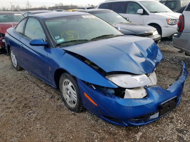 1G8ZY14731Z317615 - 2001 SATURN SC2 BLUE photo 1