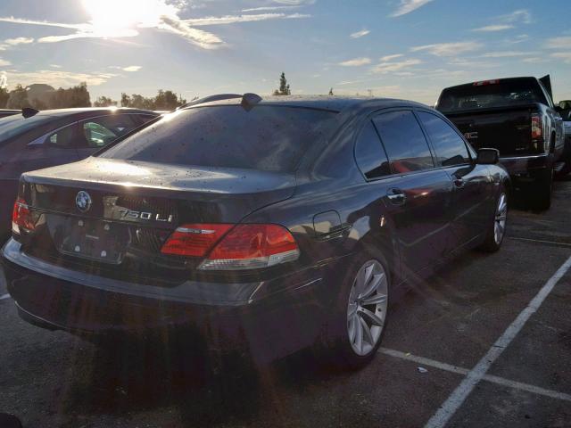 WBAHN83577DT69657 - 2007 BMW 750 BLACK photo 4