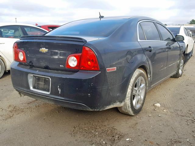 1G1ZH57B29F134743 - 2009 CHEVROLET MALIBU 1LT 黑色 照片 4