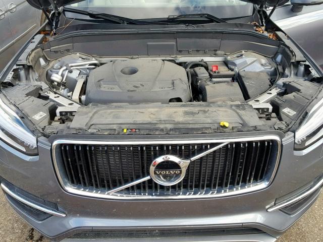 YV4A22PK4G1033294 - 2016 VOLVO XC90 T6 SILVER photo 7