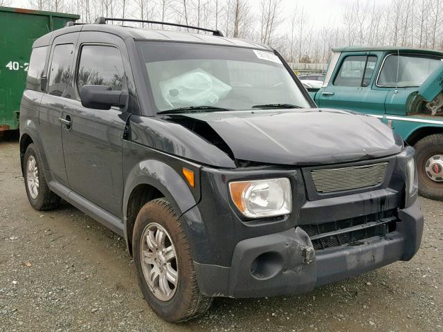 5J6YH28716L017576 - 2006 HONDA ELEMENT EX BLACK photo 1