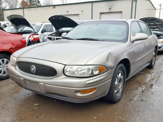 1G4HR54KX2U276601 - 2002 BUICK LESABRE LI TAN photo 2