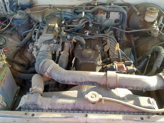 JT4RN62D5H0169972 - 1987 TOYOTA 4RUNNER RN WHITE photo 7