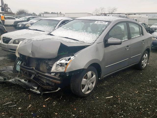 3N1AB61E18L625116 - 2008 NISSAN SENTRA 2.0 GRAY photo 2