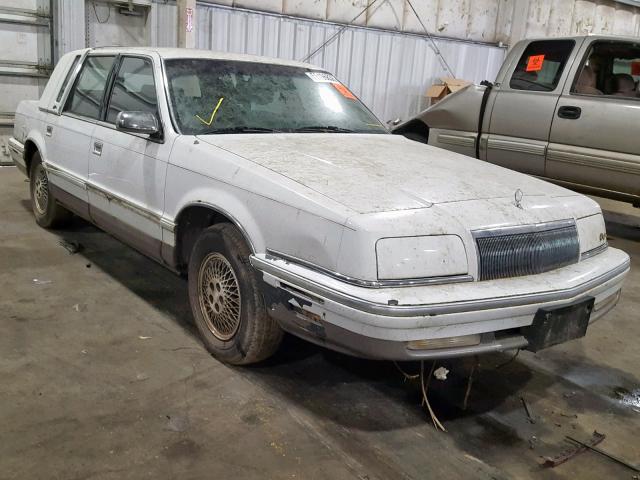 1C3XV66L3ND800722 - 1992 CHRYSLER NEW YORKER WHITE photo 1