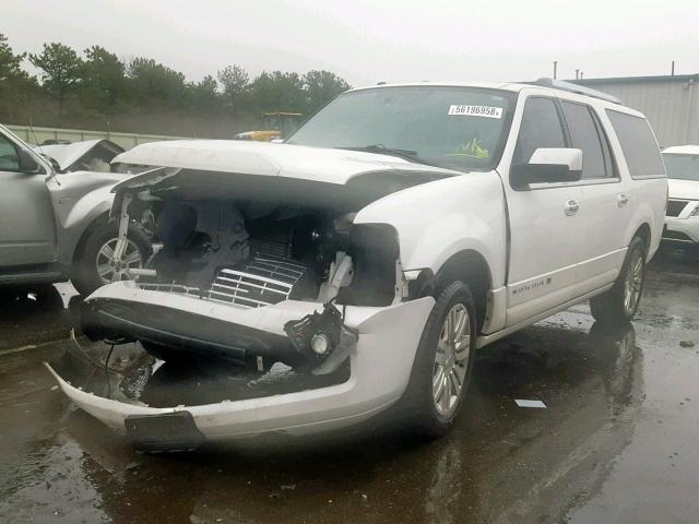 5LMJJ3J51EEL03711 - 2014 LINCOLN NAVIGATOR თეთრი ფოტო 2