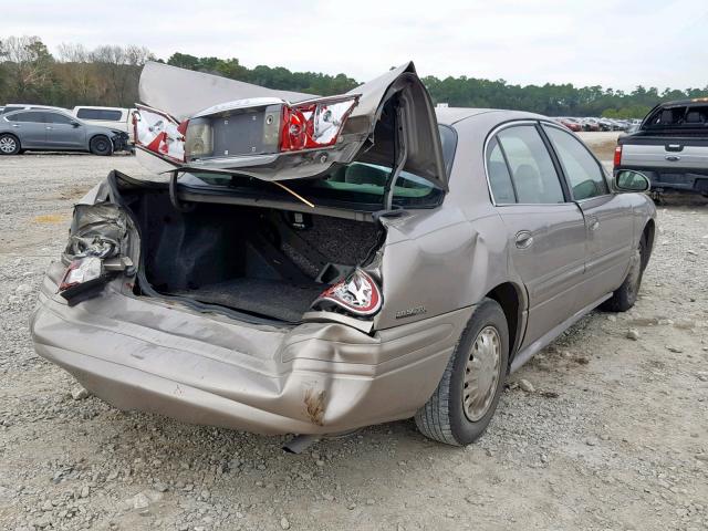 1G4HP54KX14139159 - 2001 BUICK LESABRE CU TAN photo 4