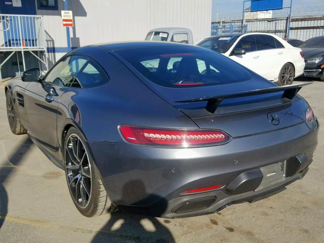 WDDYJ7JA6GA002720 - 2016 MERCEDES-BENZ AMG GT S GRAY photo 3