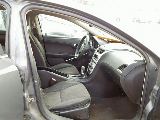 1G1ZH57B49F129897 - 2009 CHEVROLET MALIBU 1LT CHARCOAL photo 5