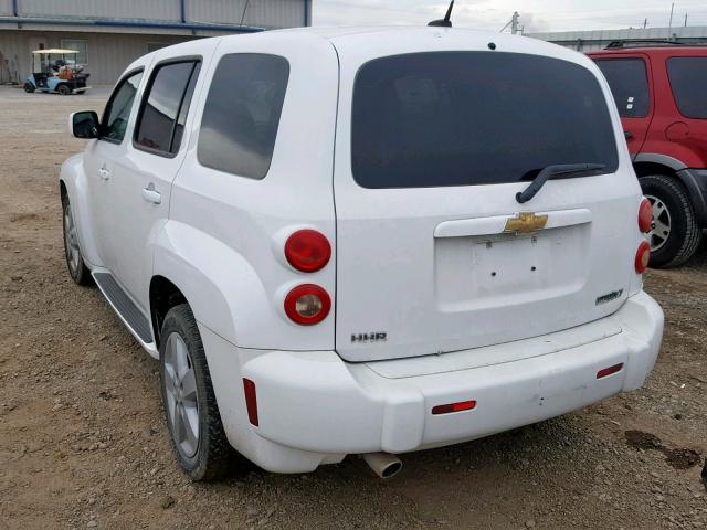 3GNBABDB8AS594769 - 2010 CHEVROLET HHR LT WHITE photo 3