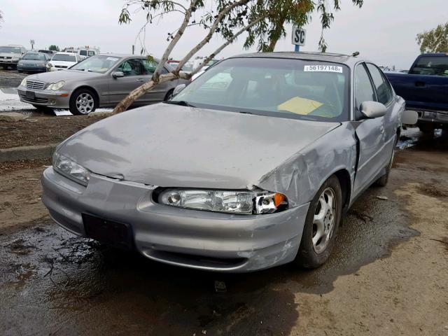1G3WS52HXXF377690 - 1999 OLDSMOBILE INTRIGUE G SILVER photo 2