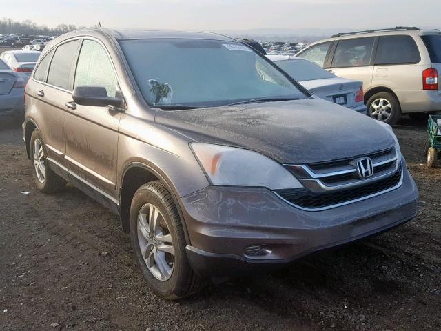 5J6RE4H70AL068164 - 2010 HONDA CR-V EXL BEIGE photo 1