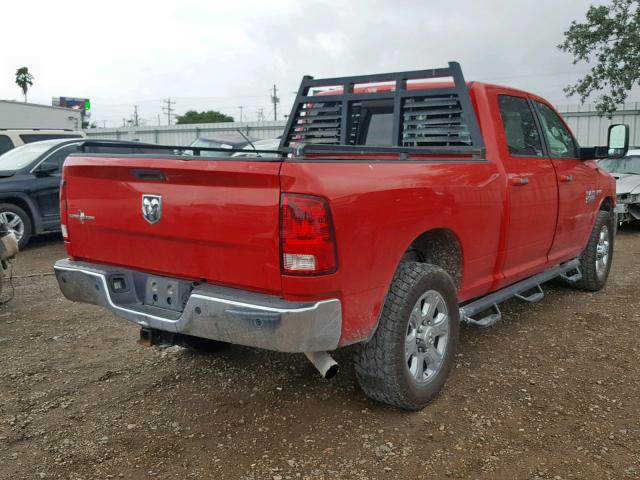 3C6UR4DJ3EG243295 - 2014 RAM 2500 SLT RED photo 4