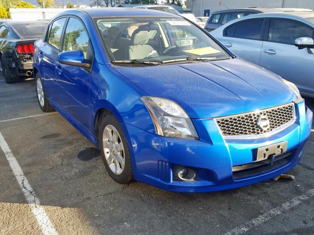 3N1AB6AP9CL761164 - 2012 NISSAN SENTRA 2.0 BLUE photo 1