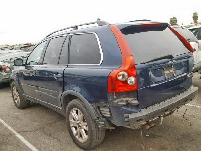 YV1CZ91H941066844 - 2004 VOLVO XC90 T6 BLUE photo 3