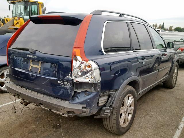 YV1CZ91H941066844 - 2004 VOLVO XC90 T6 BLUE photo 4