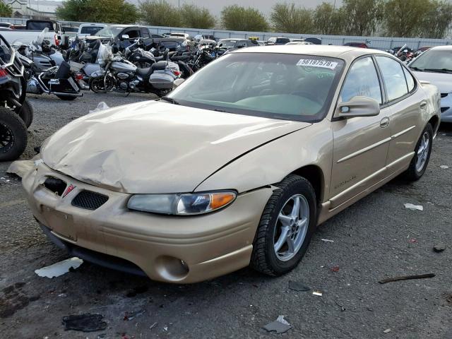 1G2WP52K23F144365 - 2003 PONTIAC GRAND PRIX GOLD photo 2