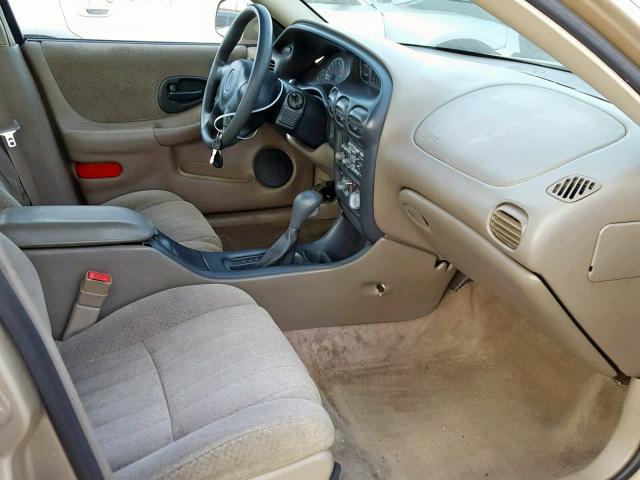 1G2WP52K23F144365 - 2003 PONTIAC GRAND PRIX GOLD photo 5