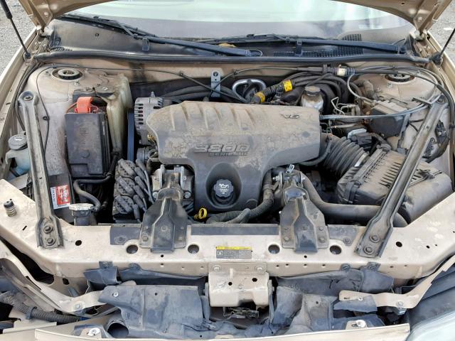 1G2WP52K23F144365 - 2003 PONTIAC GRAND PRIX GOLD photo 7