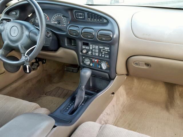 1G2WP52K23F144365 - 2003 PONTIAC GRAND PRIX GOLD photo 9