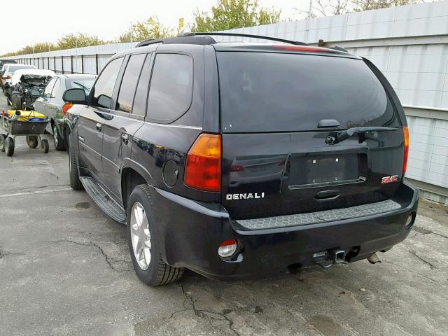 1GKES63M772108877 - 2007 GMC ENVOY DENA BLACK photo 3