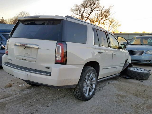 1GKS2CKJXFR520774 - 2015 GMC YUKON DENA WHITE photo 4