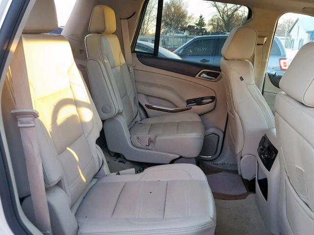 1GKS2CKJXFR520774 - 2015 GMC YUKON DENA WHITE photo 6