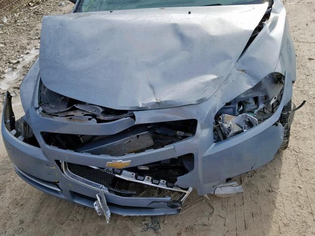 1G1ZG57B194264947 - 2009 CHEVROLET MALIBU LS Mavi foto 7